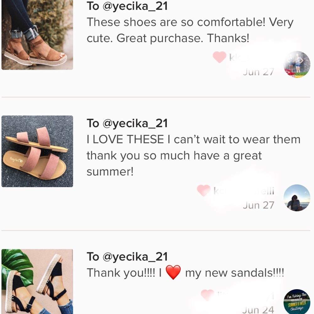 Strappy Double Band Open Toe Slide Sandals - Picture 7 of 9